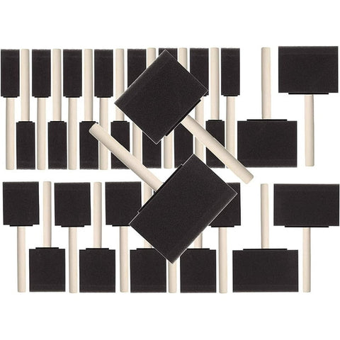 4" Poly Foam Paint Brushes (18 PACK)