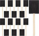 2" Poly Foam Paint Brushes (24 Pack)