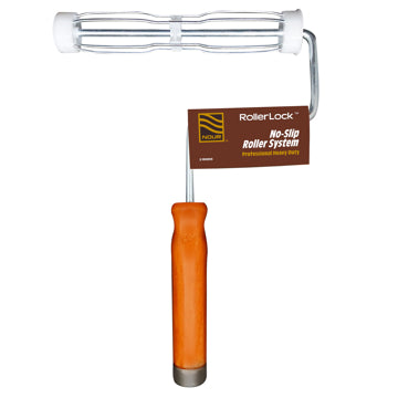 Nour RollerLock 9" Pro Cage Frame - Wooden Handle (US Size Cage 9")