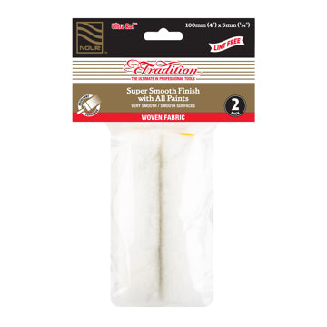 Nour 4" Roller Refill - 100x5mm Tradition LF Ultra Roller  2-Pack
