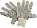 Beige Dotted Gloves - (Pack of 12)